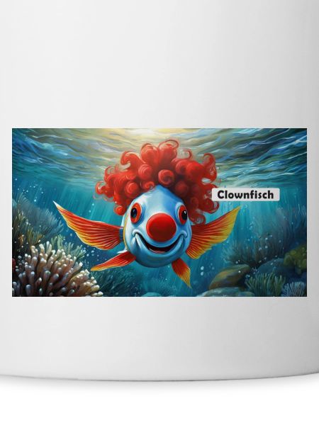 Pun ambiguous german expression - Clownfisch