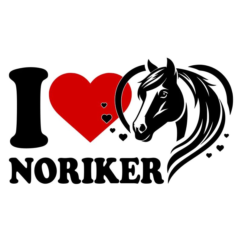 J’adore le cheval Noriker