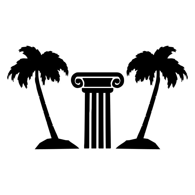 Palmen Säule