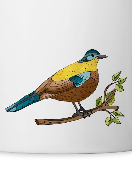 Bunter Vogel