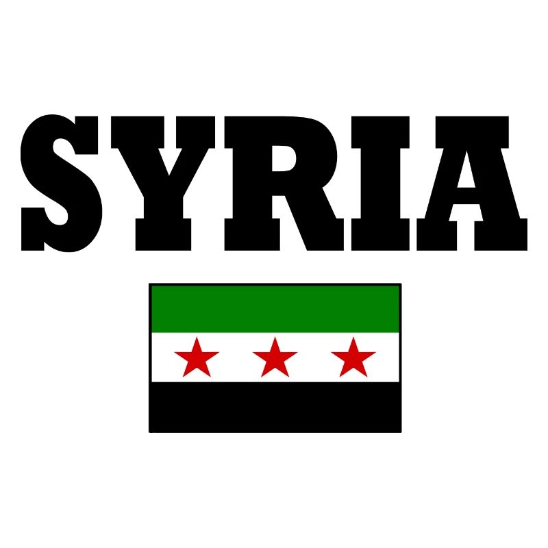 Drapeau de la Syrie