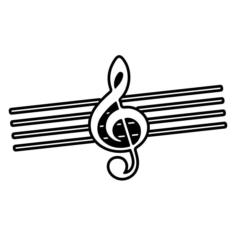Musique de l’icône de clé
