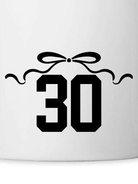 Number 30 Knot - 30th Anniversary