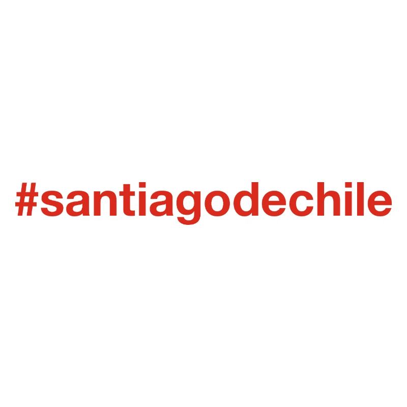 Santiago de Chile Hashtag
