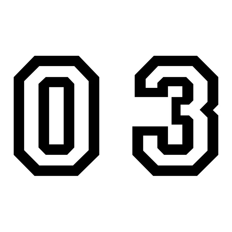 nombre - 03 - zéro trois