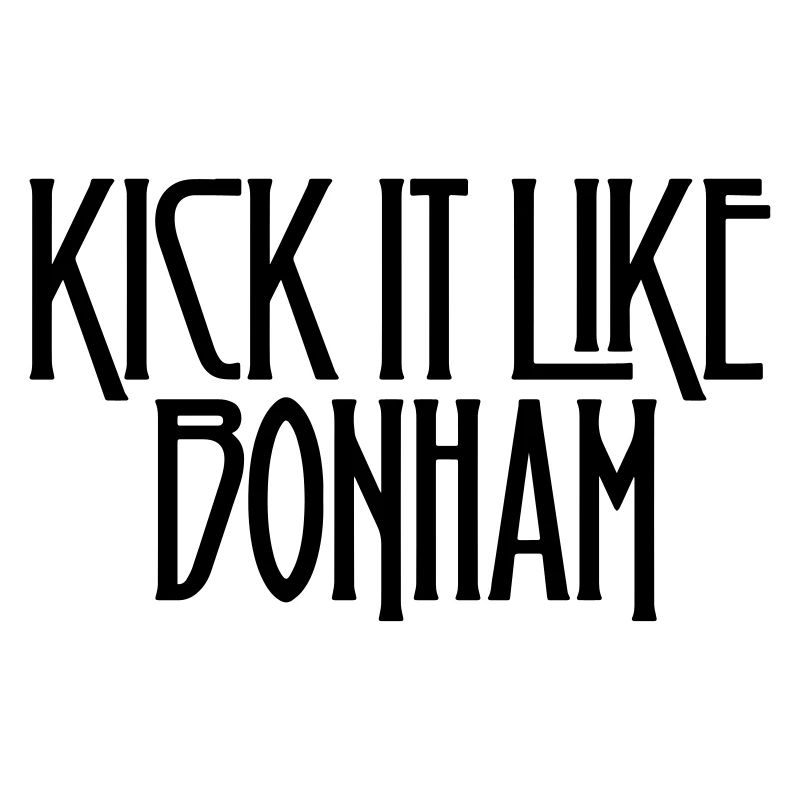 Coup de pied comme Bonham