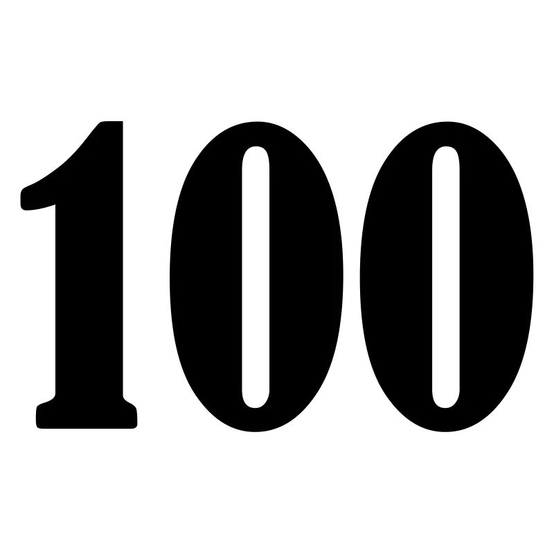 100