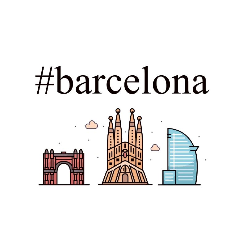 #Barcelone, capitale de la Catalogne