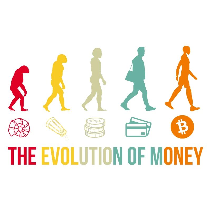 Money Evolution Bitcoin Crypto