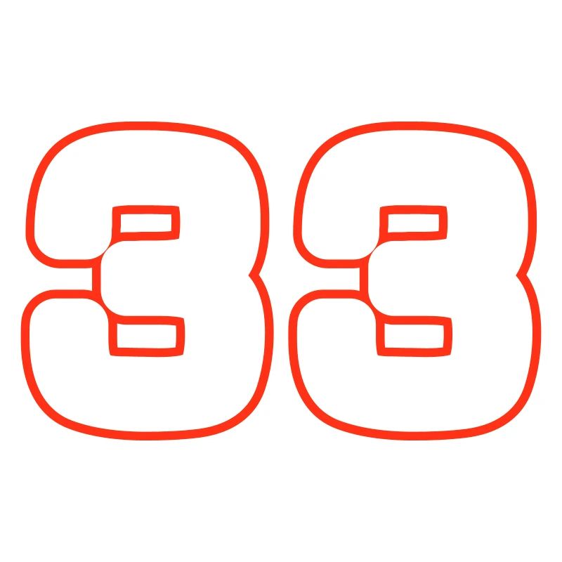 33 Symbole numérique