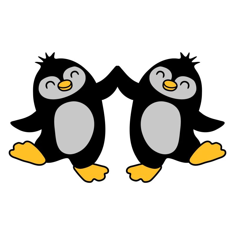 High Five Welcome Penguins