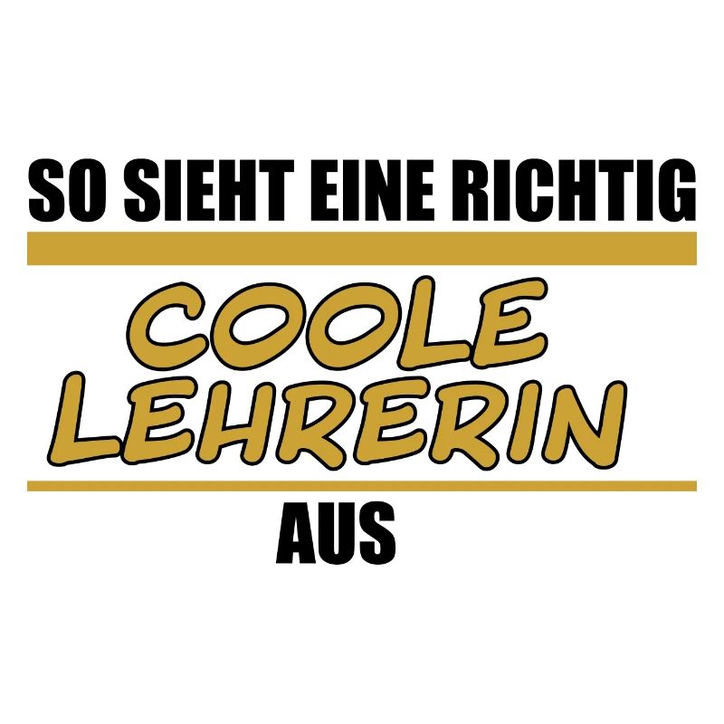 so sieht eine richtig coole Lehrerin aus black