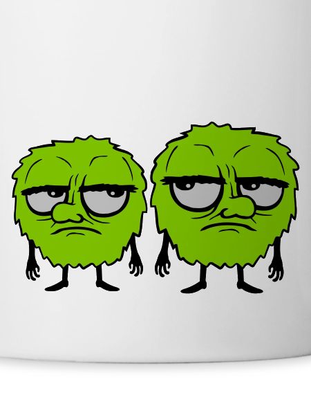 2 Monsters Roll Eyes