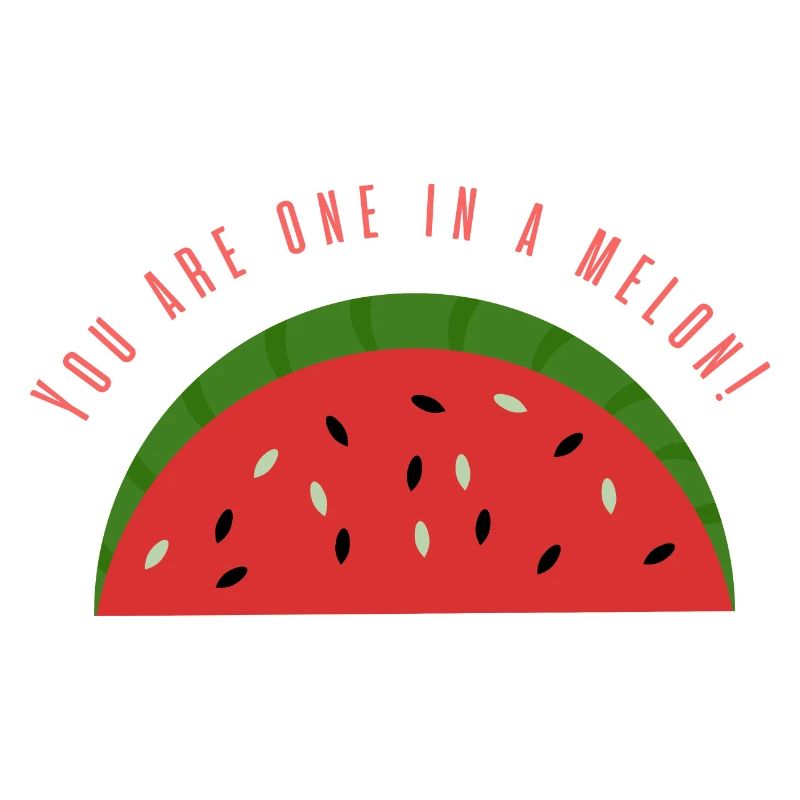 Un dans un melon