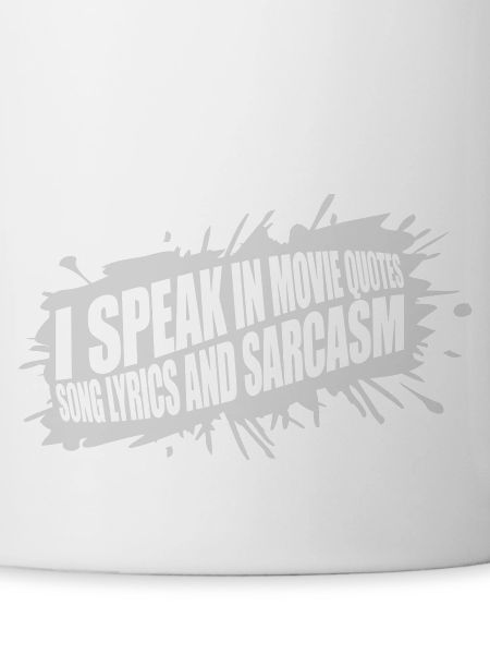 speak lyrics and sarcasm