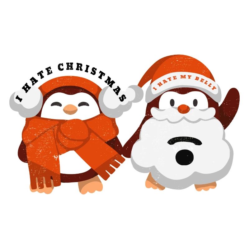 Weihnachts Pinguin - Pinguin Fan