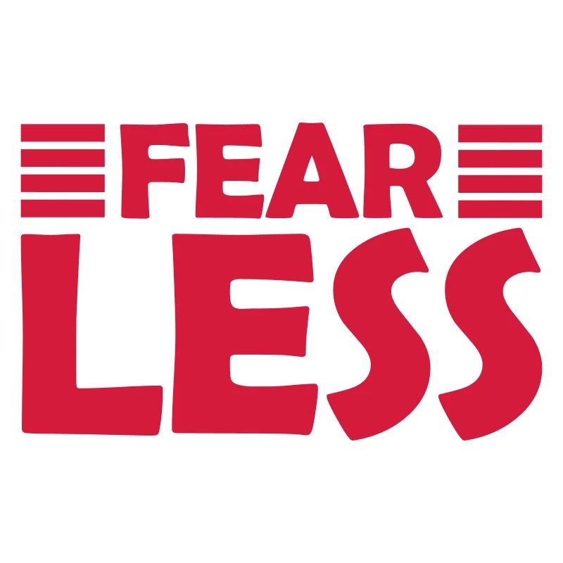 fearless Text Quote Design