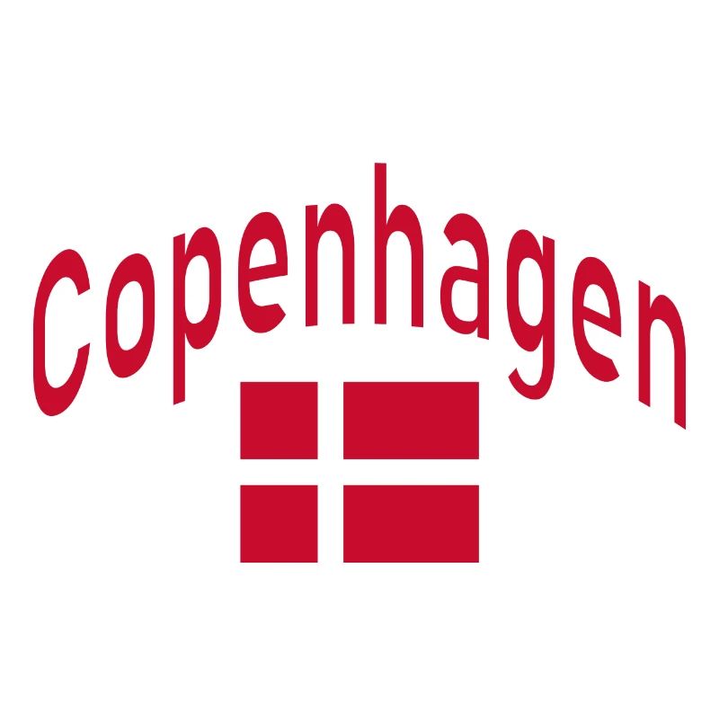 Copenhague Danemark drapeau