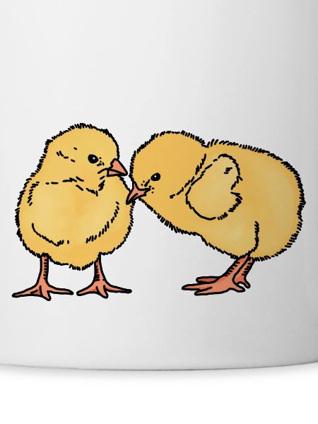 Two cute chicks