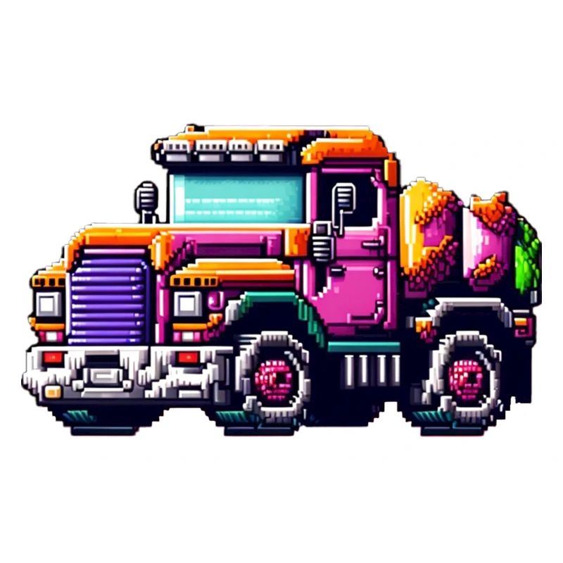 Le camion Pixel n ° 1