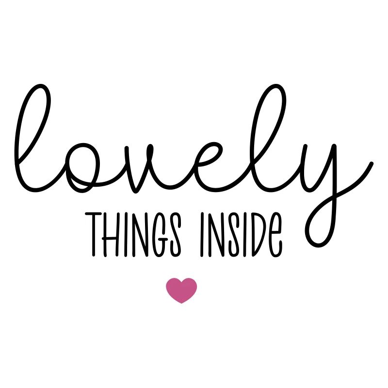 Lovely things inside