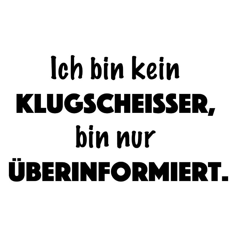 Ich bin kein Klugscheißer