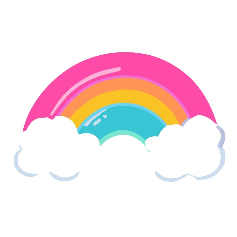 Cute Cloudy Rainbow