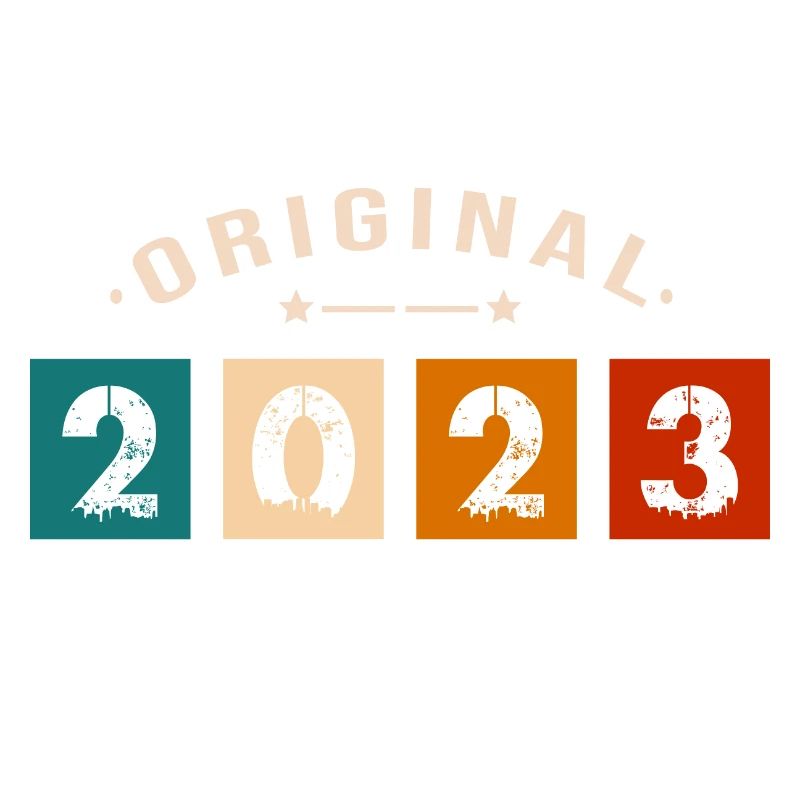 Original 2023 Vintage - Présent D’anniversaire 202