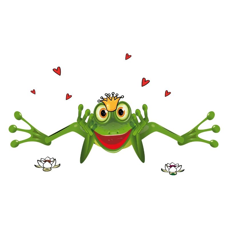 Frog with crown