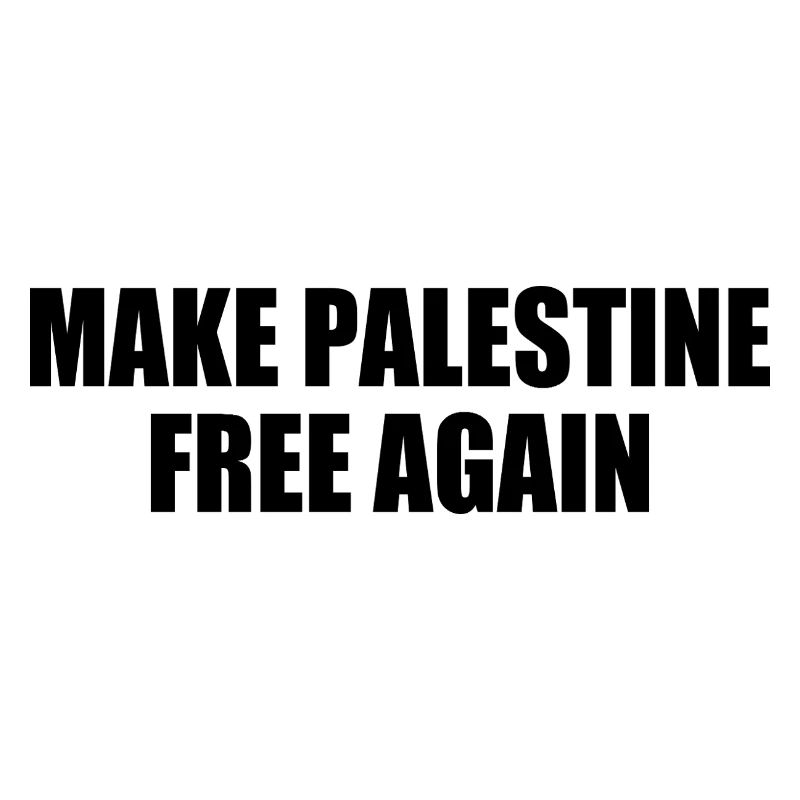 make palestine free again
