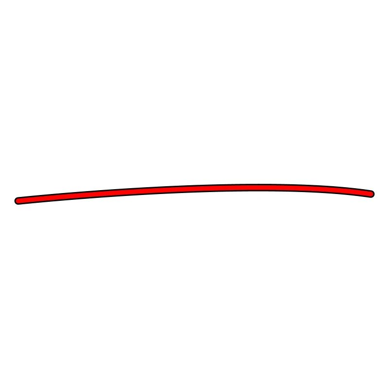 Minimalist Red Line – Modern Statement De