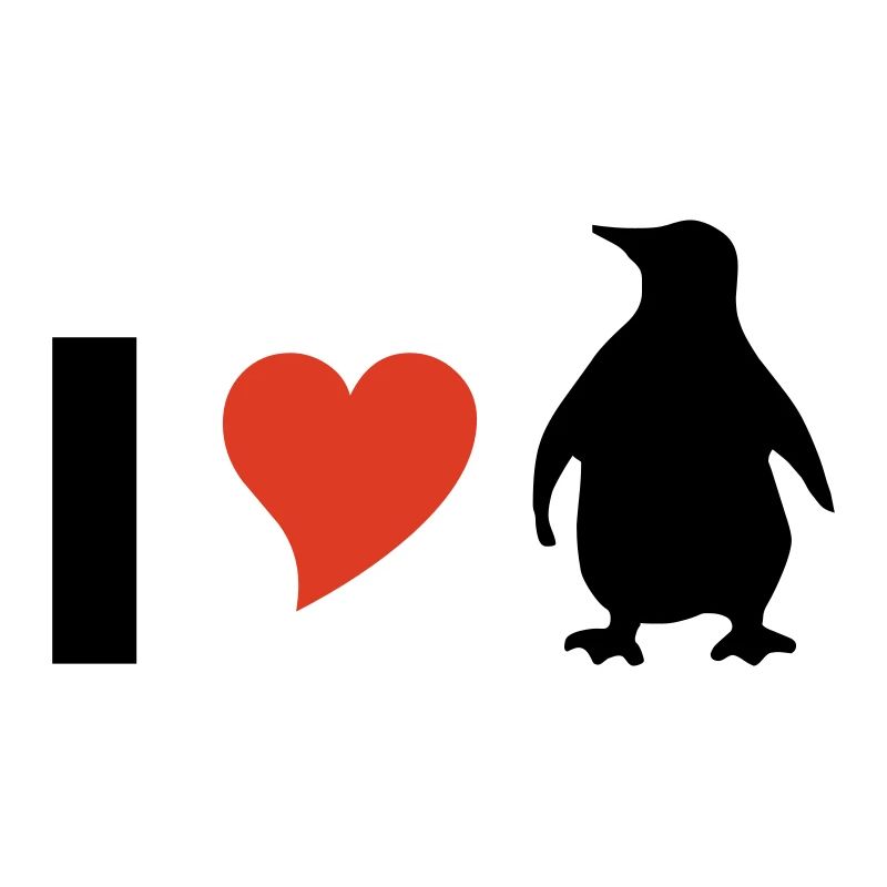 I love Pinguine