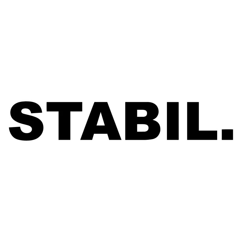 Stabil. - stark kräftig standhaft Geschenk