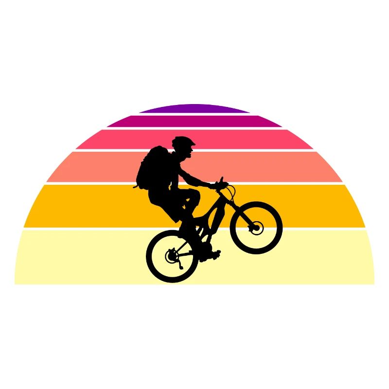 Bikers at sunset