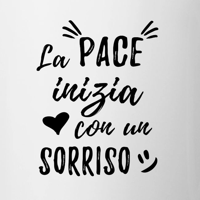 La pace inizia con un sorriso N