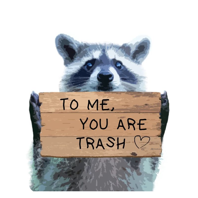 Trash Panda vous aime