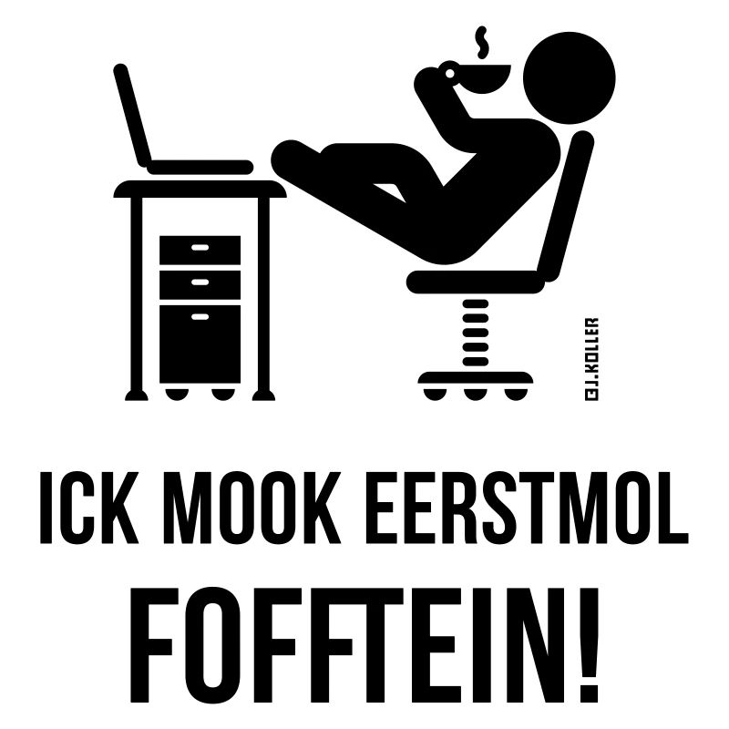 Ick Mook Eerstmol Fofftein! (Plattdeutsch / Platt)