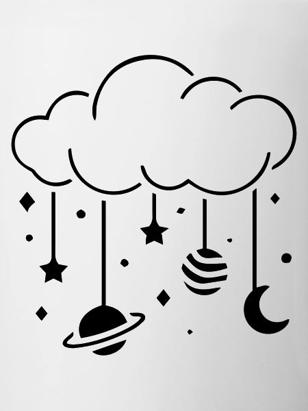 Clouds at night mobile