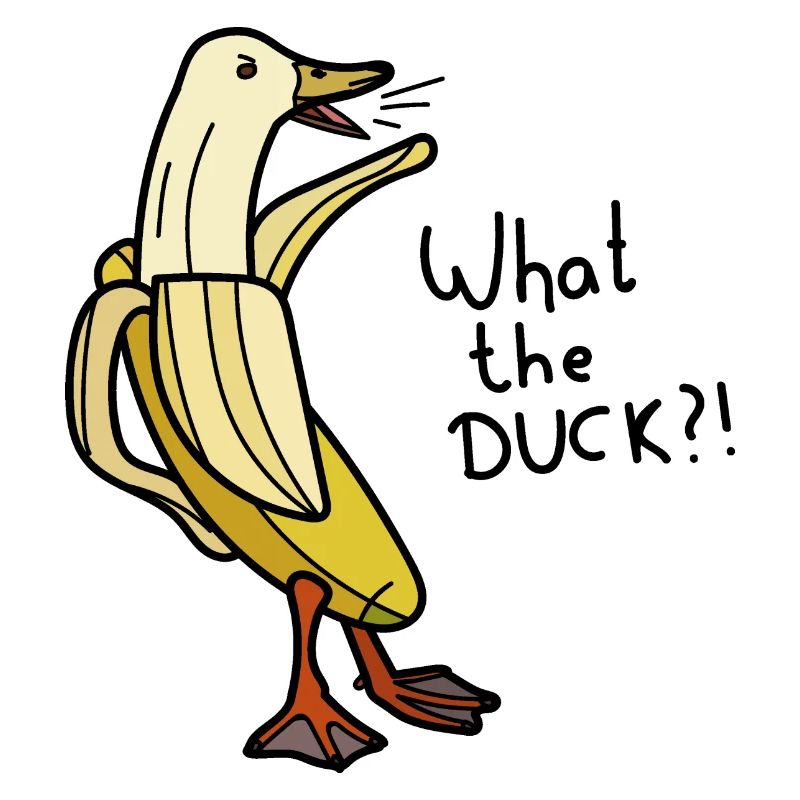 Canard à la banane - Qu'est-ce que le canard