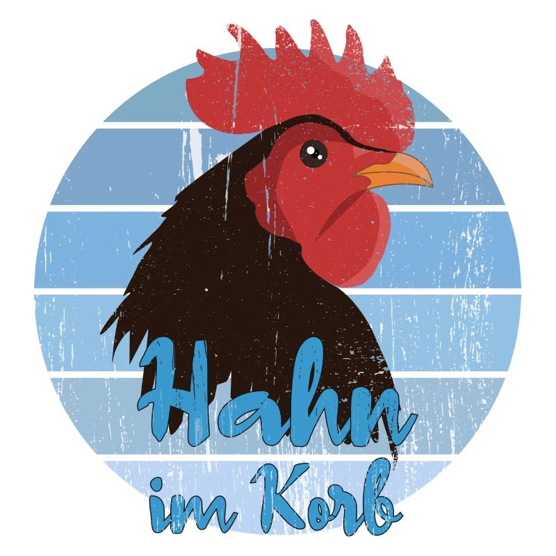 Le coq dans le panier