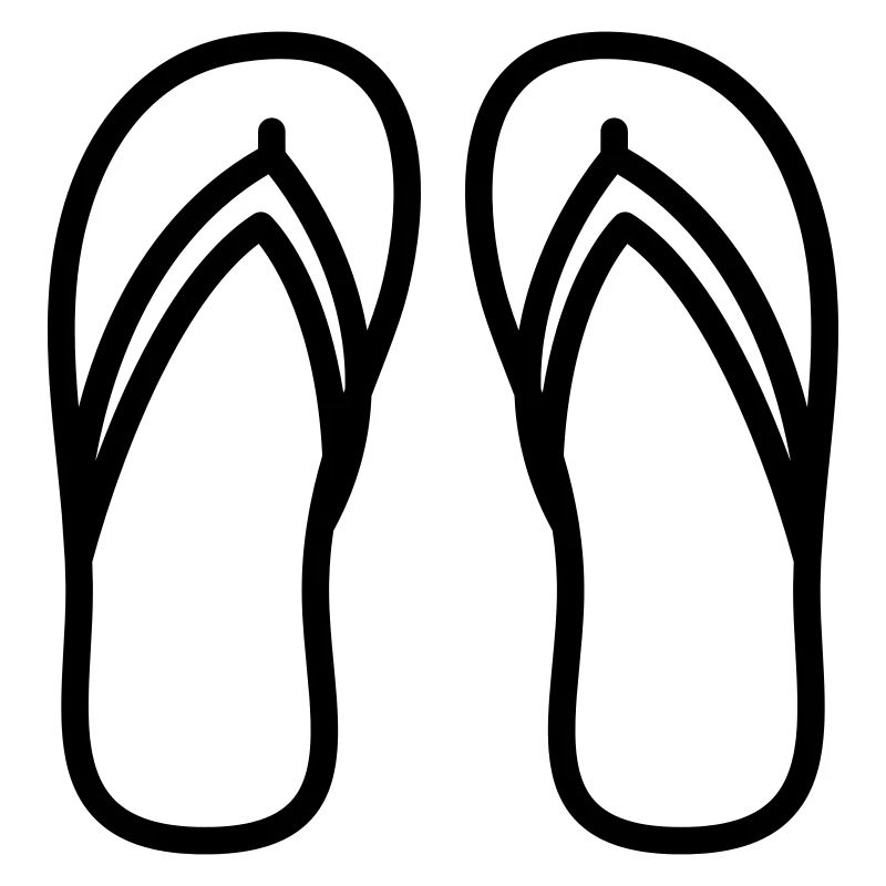 Flip-flops icon