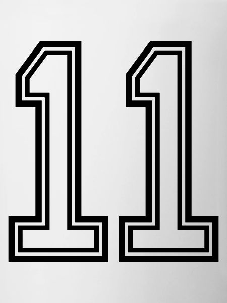 11 Zahl symbol