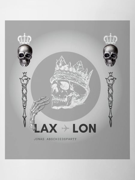 Traveller Skull in Silver
