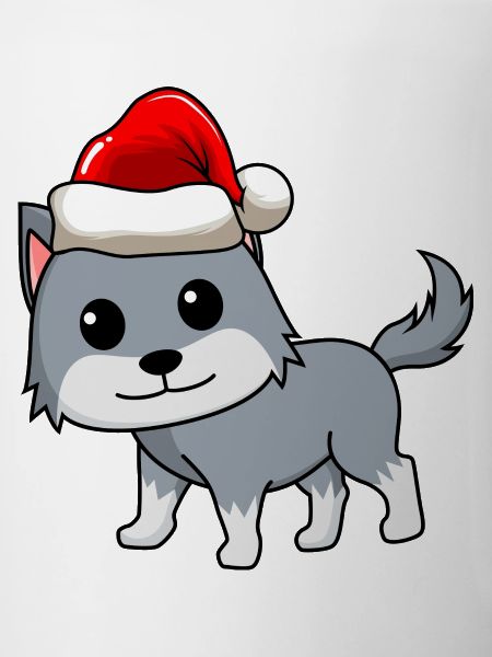 Wolf Comic Christmas