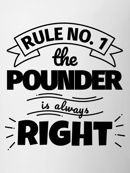 POUNDER funny gift