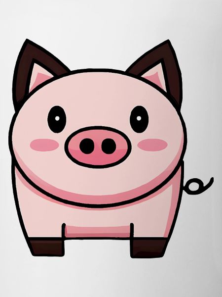 Cochon Kawaii mignon