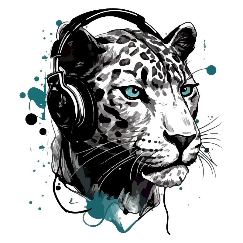 Rita the audiophile panther