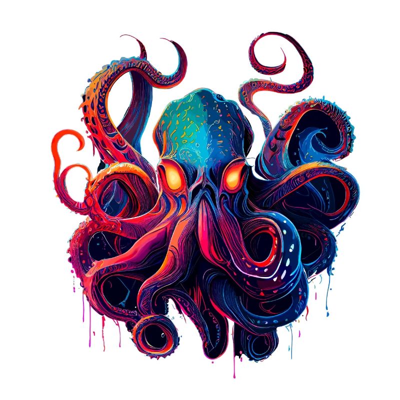 Illustration de la pieuvre