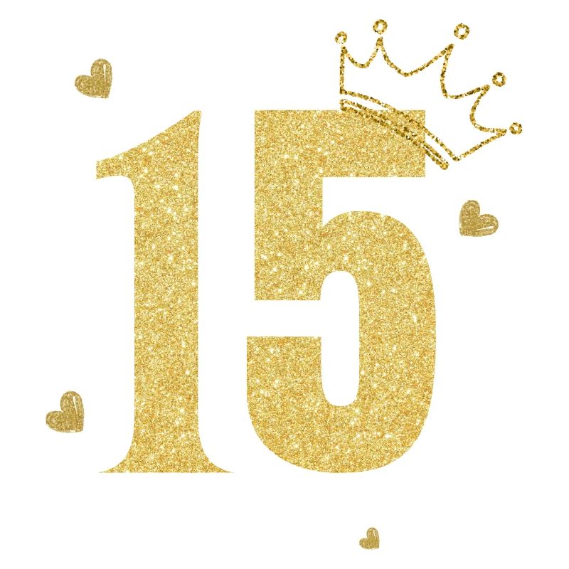 15th anniversary golden crown