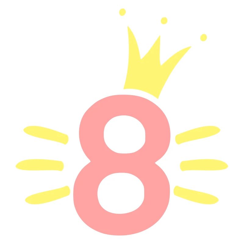 8. Geburtstag Krone